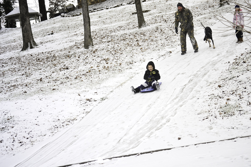 Sledding