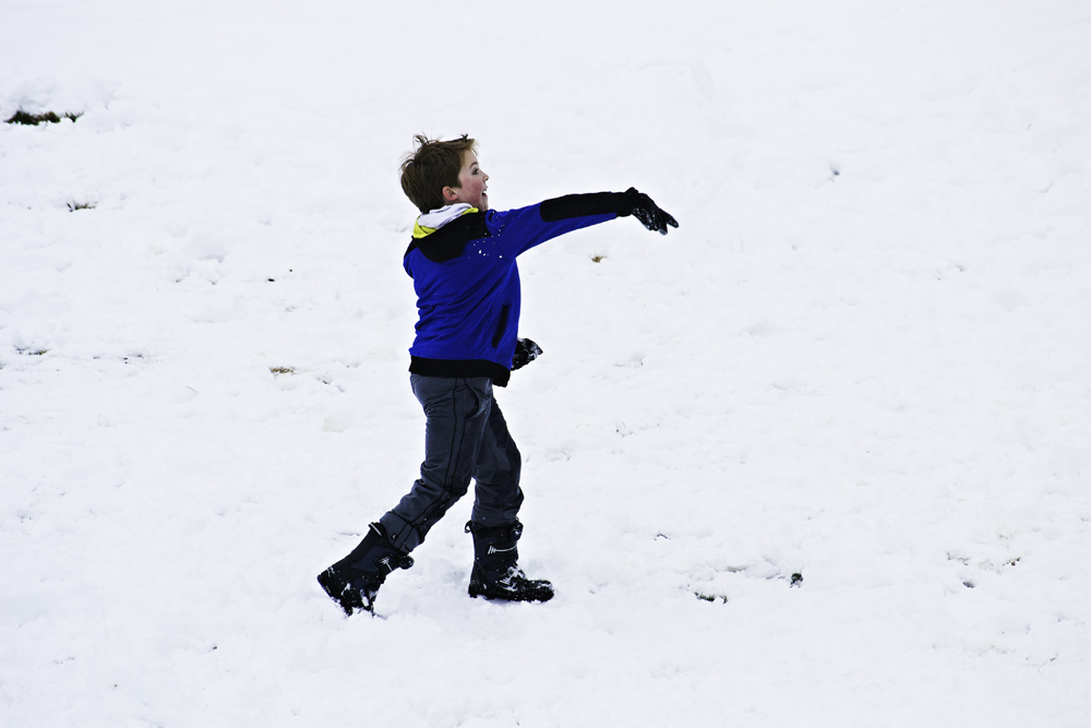 Throwing snowballs