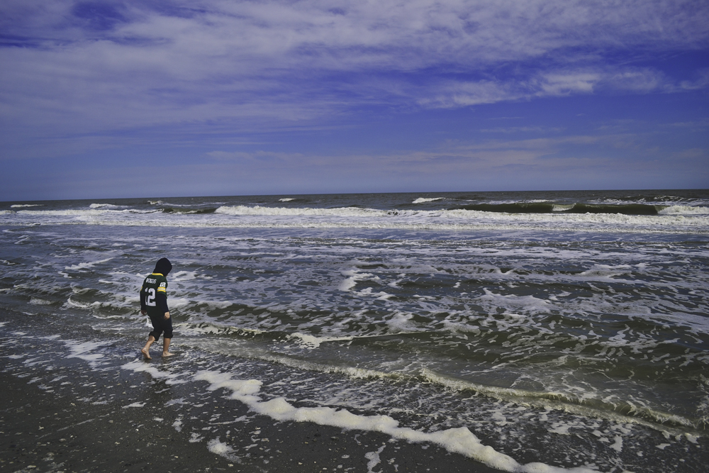 Jackson at Folly Beach