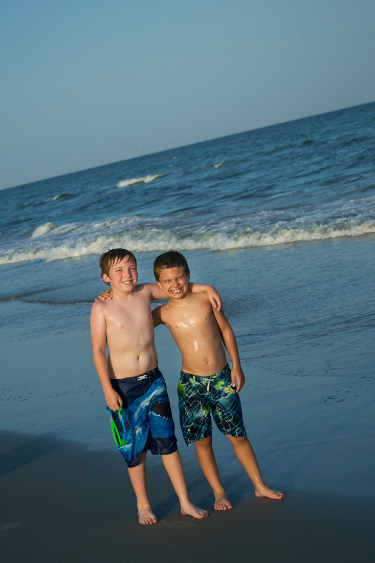 The boys at Hilton Head 2015