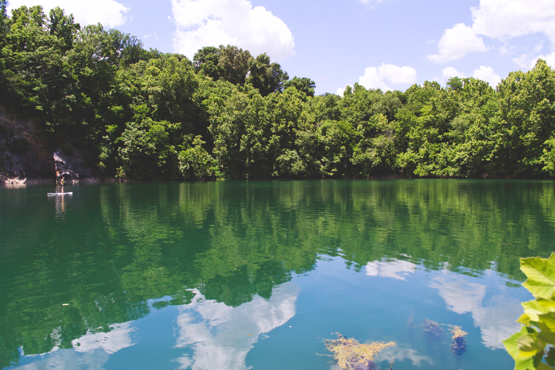 quarry reflection