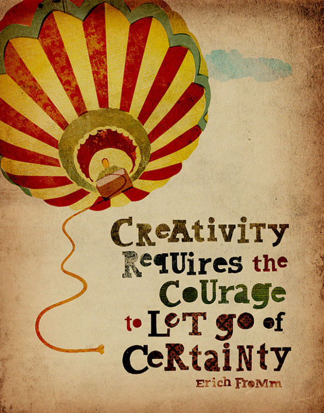 creativity and courage