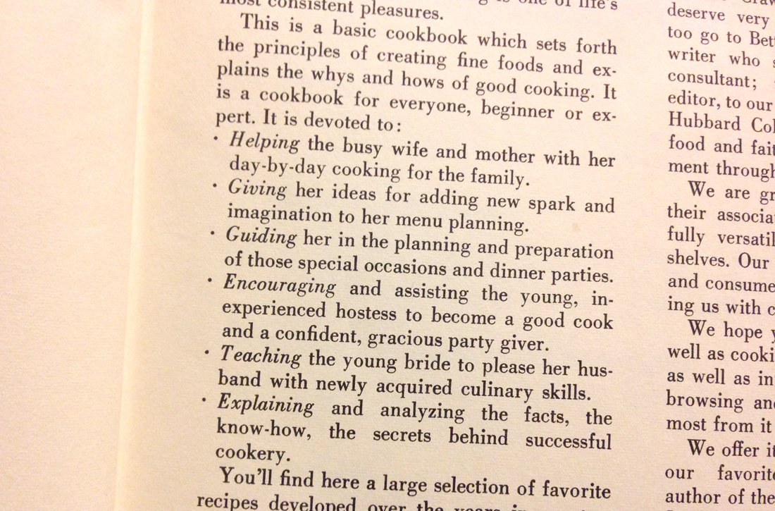 Cookbook for her