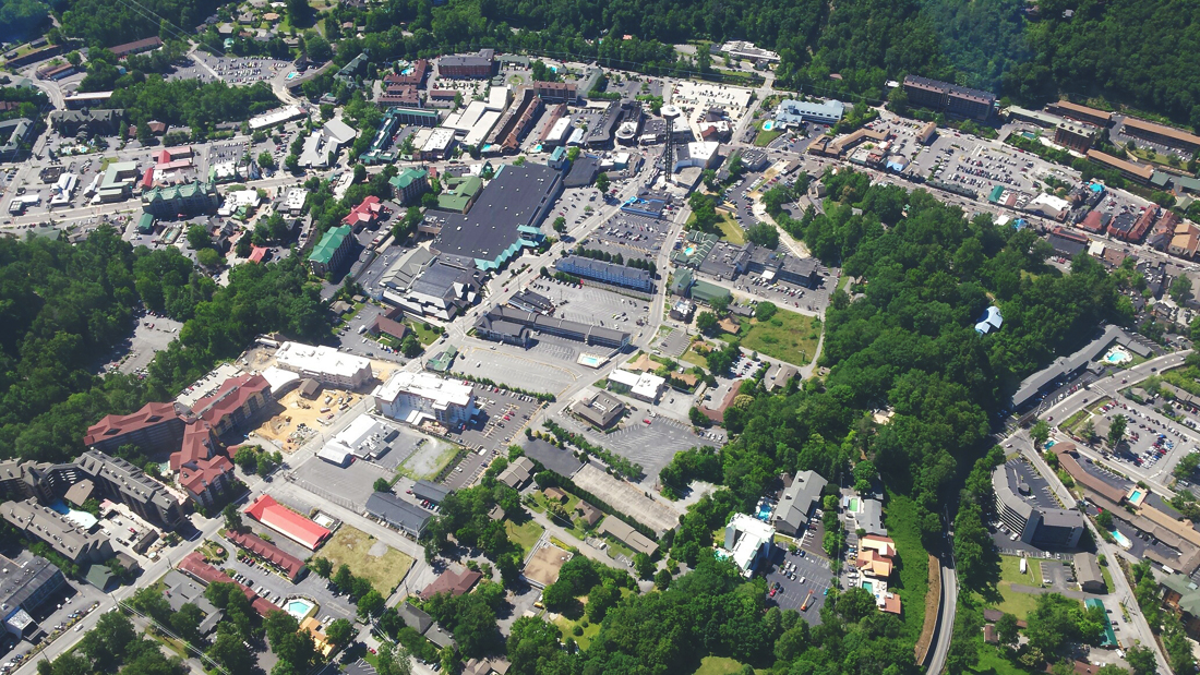 Gatlinburg from above