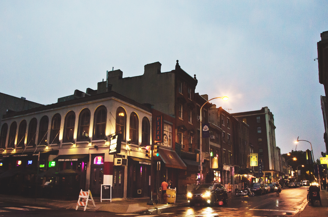 Old City at night